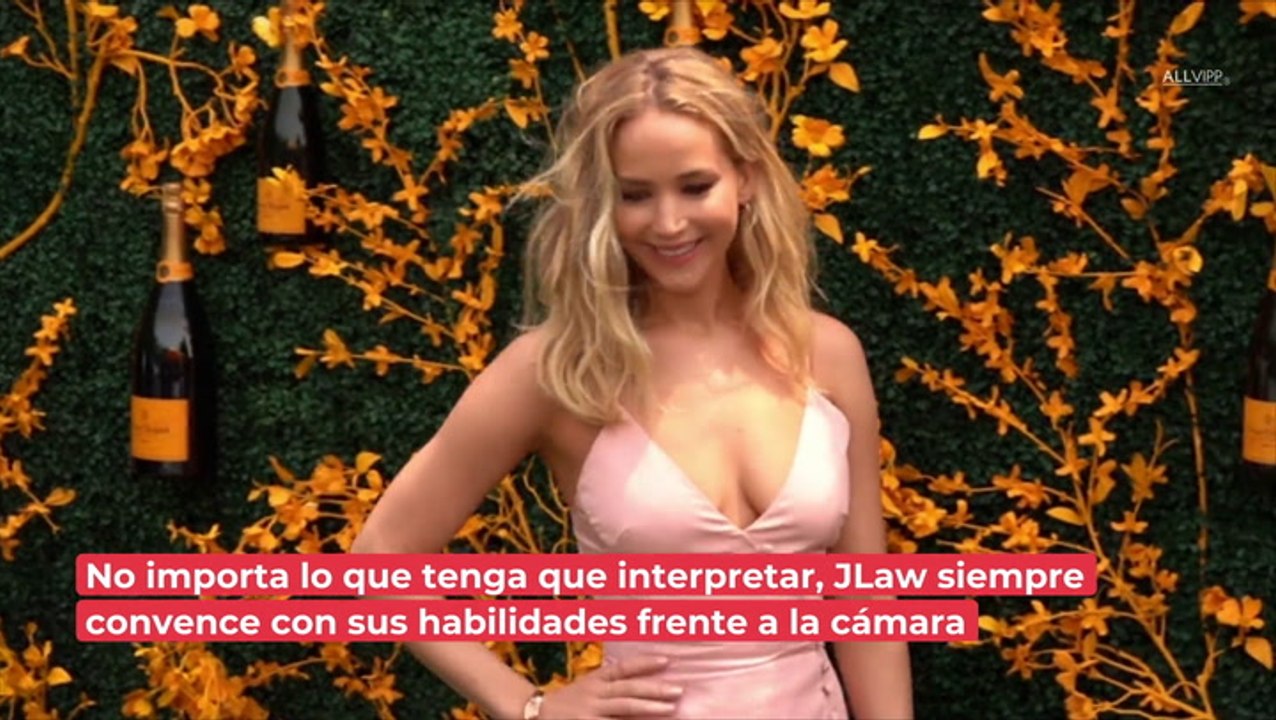 ¿Tuvo que recurrir a la bebida? Jennifer Lawrence cuenta cómo fue filmar escenas de amor con Chris Pratt
