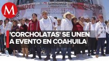 Con ‘corcholatas’ y gobernadores electos, Morena amaga con sacar al PRI de Coahuila