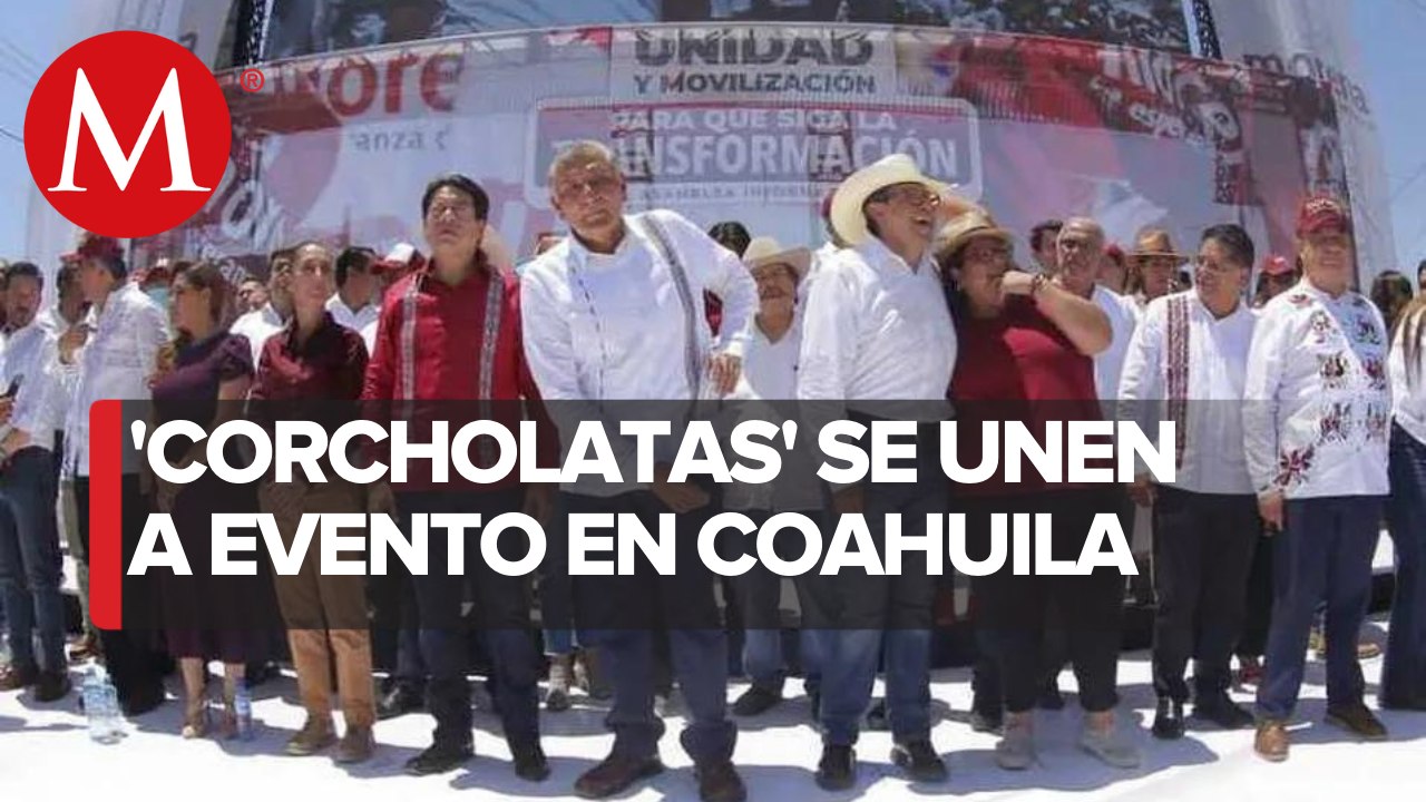 Con ‘corcholatas’ y gobernadores electos, Morena amaga con sacar al PRI de Coahuila