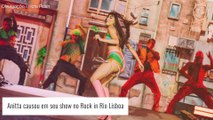 Família no palco, beijo do namorado e mais! O show icônico de Anitta no Rock in Rio Lisboa