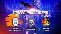 Highlights RANS Nusantara FC(0) VS Persik Kediri (0) trofeo ronaldinho