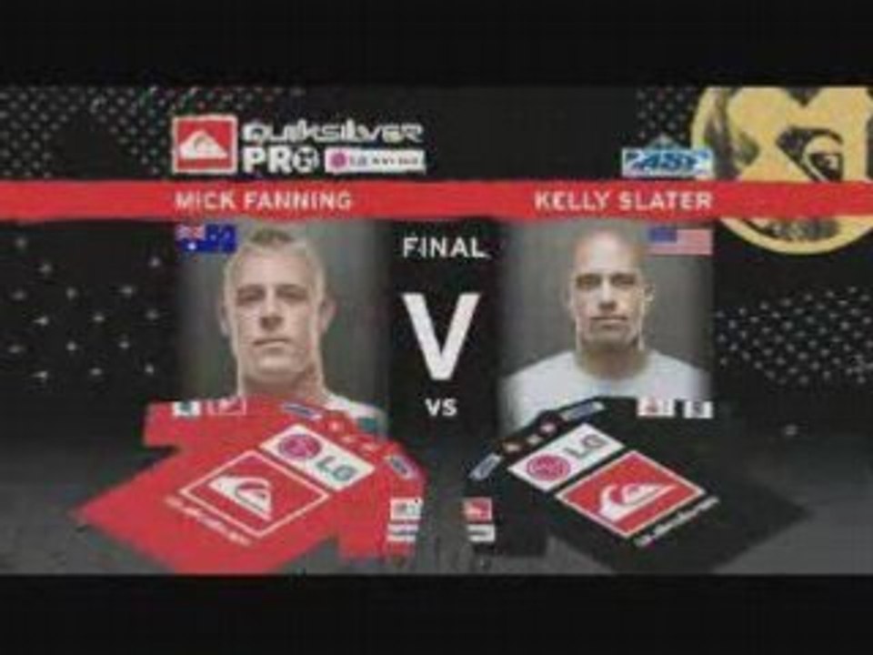 Final Quiksilver pro Gold Coast 2008 (Fanning vs Slater)