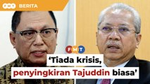 Tiada krisis dalam Umno, penyingkiran Tajuddin biasa, Puad beritahu Annuar