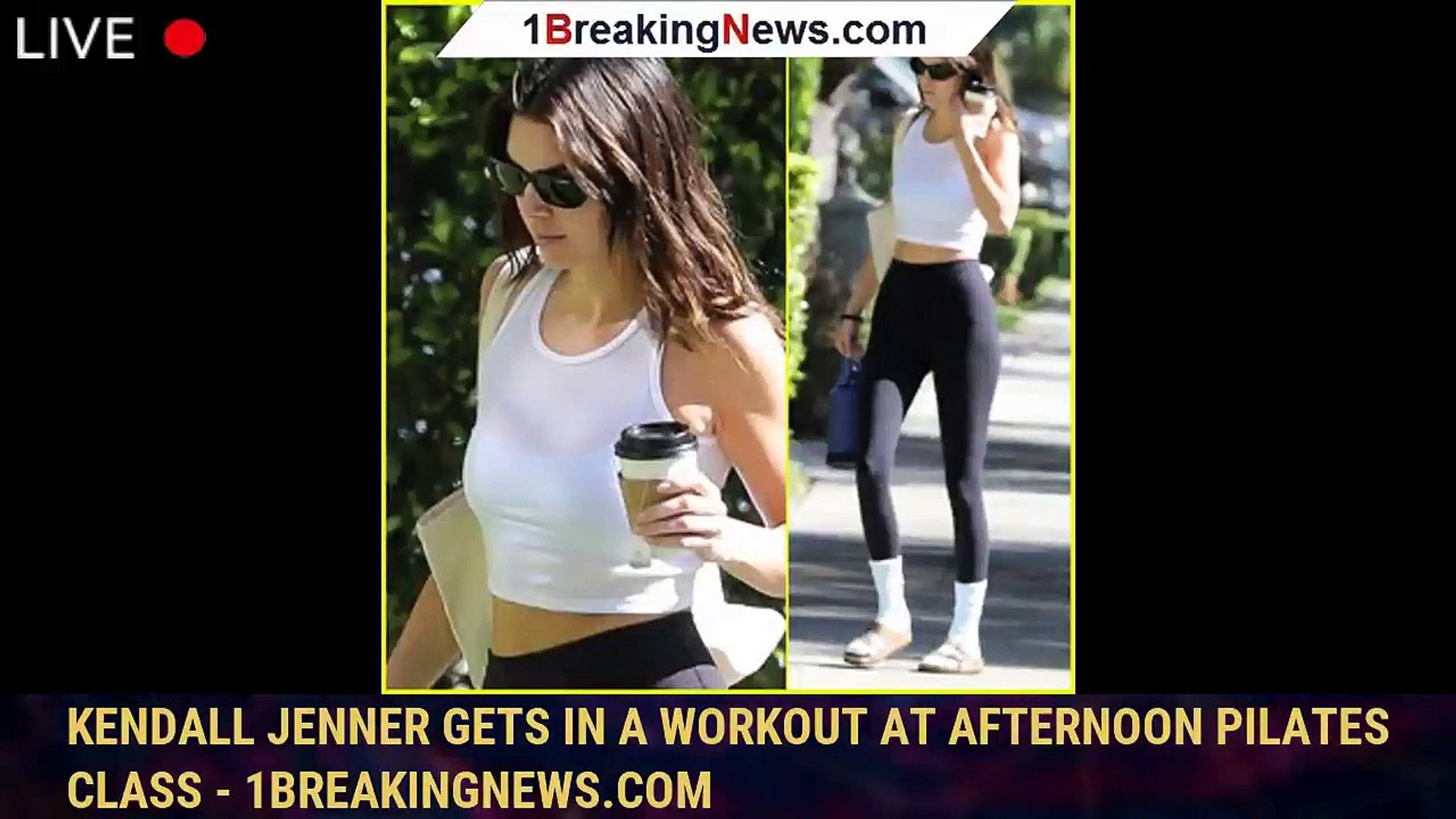 Kendall Jenner Gets In a Workout at Afternoon Pilates Class -  1breakingnews.com - video Dailymotion