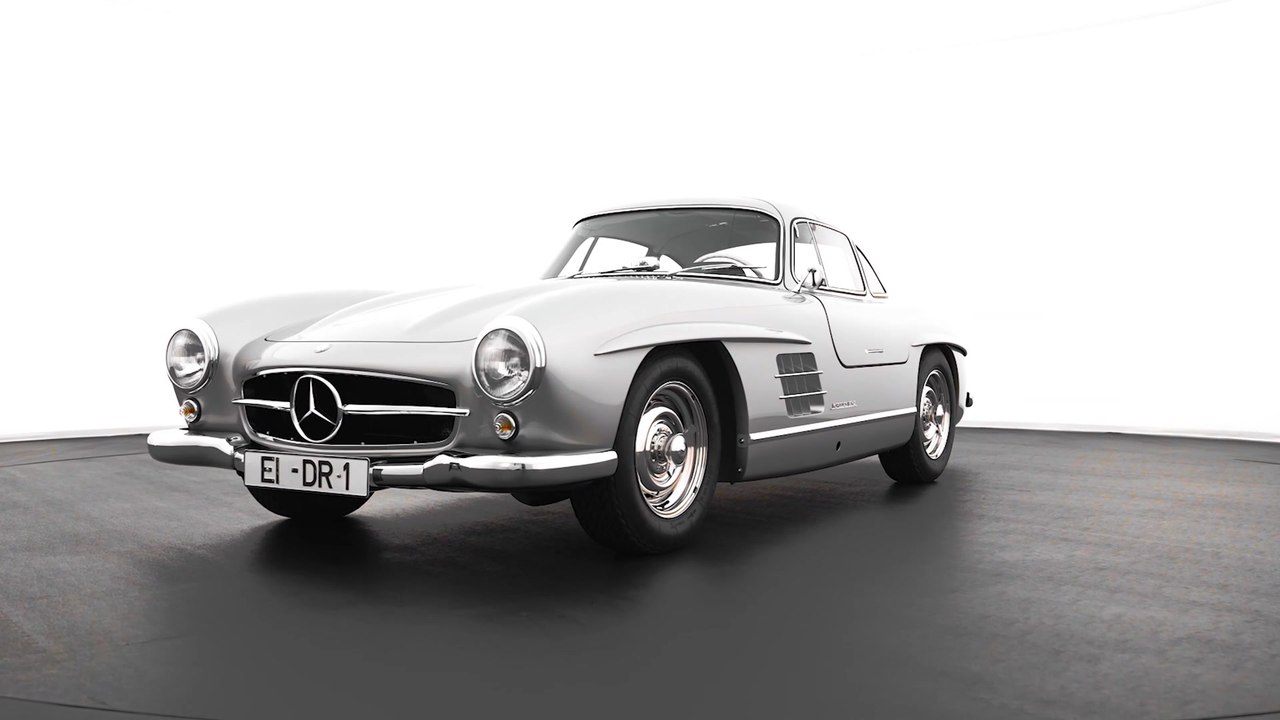 Die Geschichte des Mercedes-Benz 300 SL „Flügeltürers“ mit dem Kennzeichen „EI-DR 1“