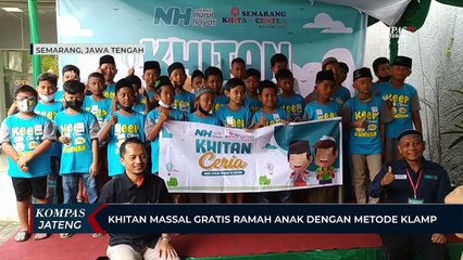 Khitan Massal Gratis Ramah Anak dengan Metode Klamp