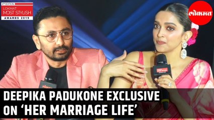 Don't Miss I Deepika Padukone on Marriage, Success, Style & Bold Content LokmatMostStylishAwards2019