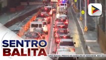 Trapiko sa EDSA Kamuning Service Road, bumigat ngayong sarado ang EDSA Kamuning Flyover; Motorcycle riders at bikers, hindi muna pinaadaan sa service road