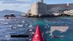 Marseille : Des dizaines de nageurs ont été piqués hier par des méduses alors qu'ils participaient à une course en mer au large du château d’If