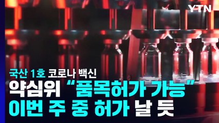 '국산 1호' 코로나 백신 품목허가 최대 고비 통과...안전성은? / YTN