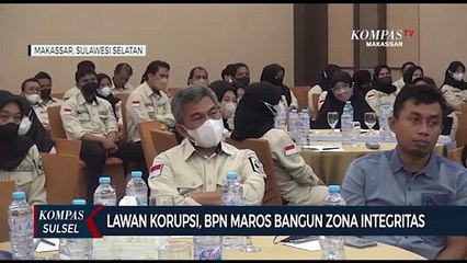 Lawan Korupsi, BPN Maros Bangun Zona Integritas