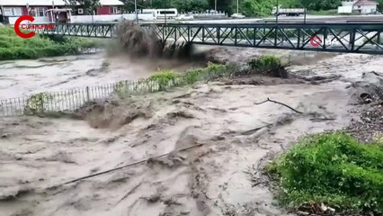 Sinop ve Kastamonu'da sel teyakkuzu: 3 köy boşaltıldı, 25 kişi yurda yerleştirildi