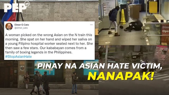 Pinay na nilawayan ng Asian-hater, pumalag! Asian-hater, plakda! | PEP Inspires