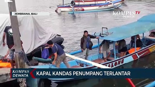 Kapal Kandas Di Pelabuhan Gilimanuk, Penumpang Terlantar