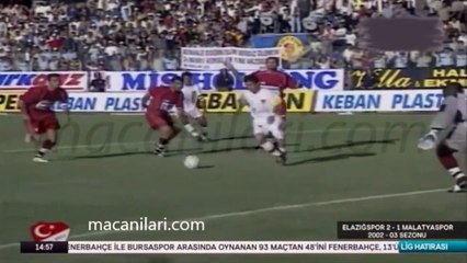 Elazığspor 2-1 Malatyaspor 21.09.2002 - 2002-2003 Turkish Super League Matchday 6