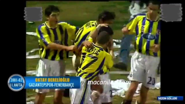 Gaziantepspor 0-2 Fenerbahçe [HD] 04.11.2001 - 2001-2002 Turkish Super League Matchday 11