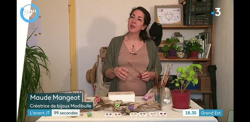 99 secondes avec Modibulle des Bijoux à Planter sur France 3