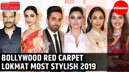 Download Video: Deepika Padukone | Kriti Sanon | Ajay Devgn | Red Carpet | Lokmat Most Stylish 2019