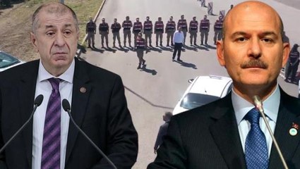 "Suriye sınırına mayın döşemeye gidiyorum" diyen Ümit Özdağ'ın Hatay'a girişi engellendi