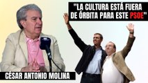 César Antonio Molina: “Para este PSOE con el que tengo pocas conexiones la cultura sigue fuera de órbita”