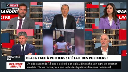 Poitiers : L'incroyable histoire de ce restaurateur menacé de mort et vandalisé après que des policiers aient fait un "blackface" dans son établissement  -  Il témoigne dans "Morandini Live" sur CNews