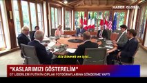 G7 liderleri Putin ile işte böyle dalga geçti! ''Kaslarımızı gösterelim''