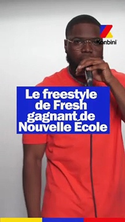 Le freestyle de Fresh, gagnant de Nouvelle École