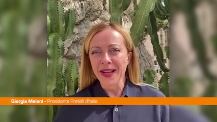 Comunali, Meloni "Centrodestra rifletta, basta polemiche interne"