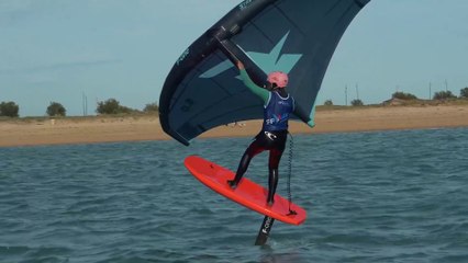 Fédération Française de Voile 2022 : Tuto Wingfoil  Comment ne pas décrocher
