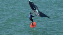 Fédération Française de Voile 2022 : Tuto Wingfoil  Réaliser un virement de bord backside et frontside