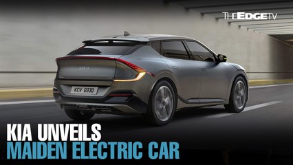 Tải video: NEWS: KIA unveils maiden electric car EV6