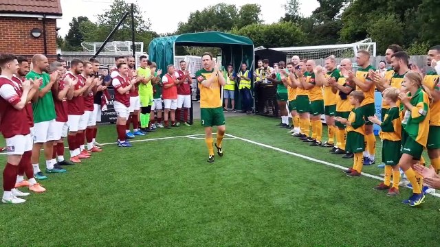 Gary Charman testimonial match. Horsham v Bognor Regis 25th June 2022