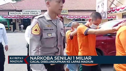 Narkoba Senilai 1 Miliar Gagal Diselundupkan Ke Lapas Madiun