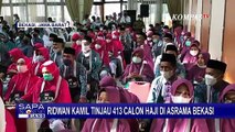 Ridwan Kamil Hampiri Embarkasi Jakarta-Bekasi, Tinjau Keberangkatan 413 Calon Haji