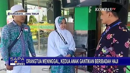 Orang Tua Meninggal, Kedua Anak Gantikan Ibadah Haji ke Tanah Suci