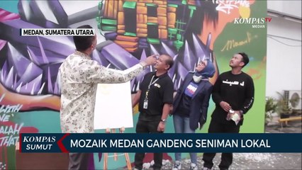Kolaborasi Seni, Musik, dan Literasi dalam Gelaran Mozaik Medan