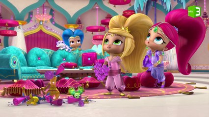 الحوريات خائفات من حشرة العطس الطائرة