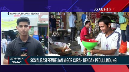 Sosialisasi Migor Curah dengan PeduliLindungi di Pasar Pabaeng-baeng Makassar Berjalan Lancar