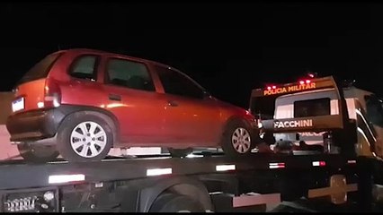 Carro furtado ontem no Bairro Brasília é recuperado pelo Pelotão de Choque da PM