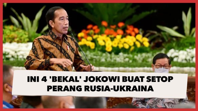 Temui Putin dan Zelensky, Ini 4 'Bekal' Jokowi Buat Setop Perang Rusia-Ukraina