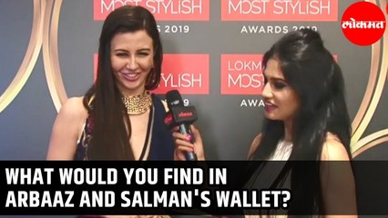 Giorgia Andriani | What would one find in Arbaaz Khan and Salman Khan's Wallet?