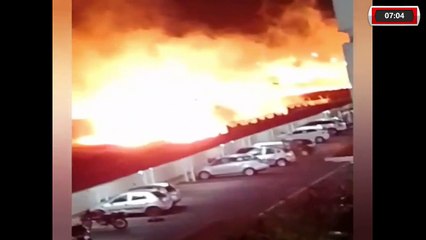 INCÊNDIO ASSUSTA MORADORES DA ZONA LESTE DE RIBEIRÃO PRETO
