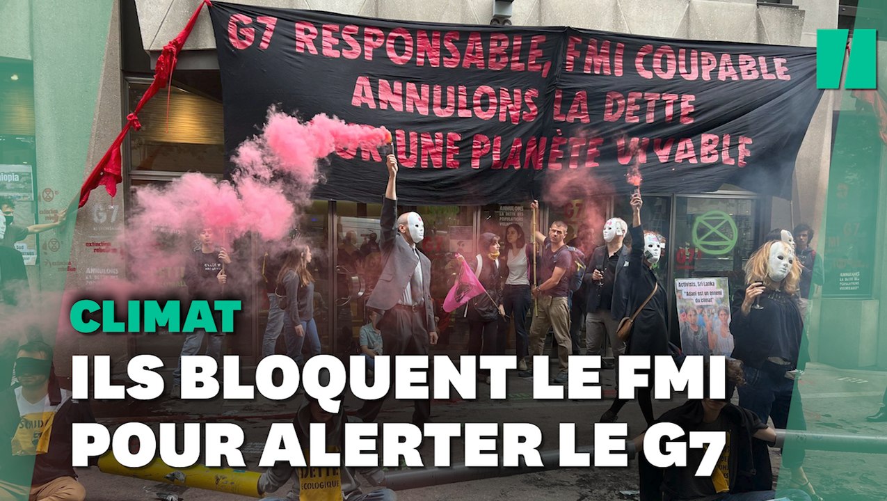 De Paris à Berlin, des manifestations coup de poing pour alerter le G7 sur la dette des pays du Sud