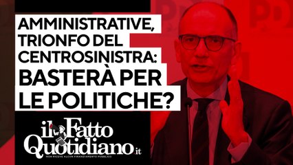 Amministrative, trionfo del centrosinistra: basterà per le politiche?