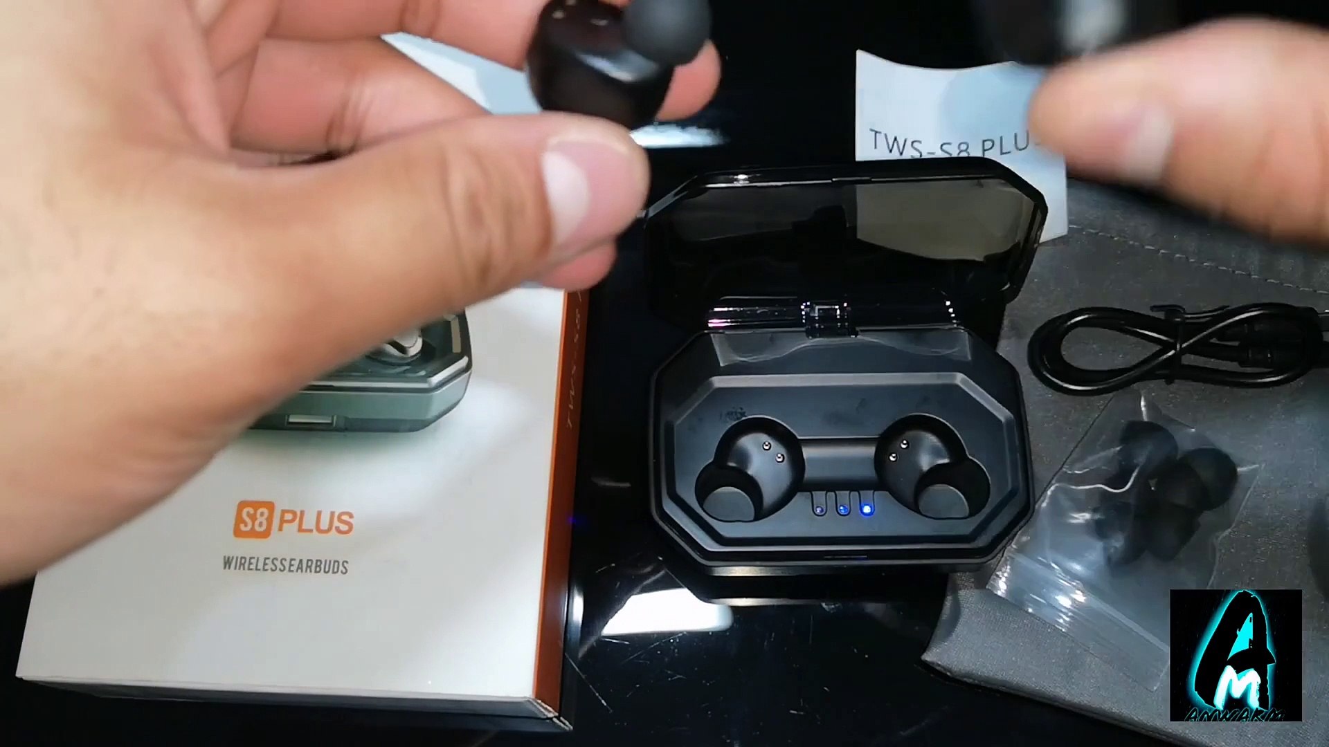 TWS S8 Plus Touch True Wireless Bluetooth Earphones (Review
