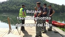 Bolzano, 19enne inghiottito dalle acque del lago di Monticolo