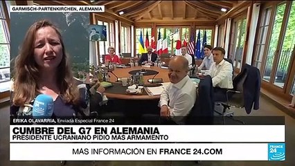 Informe desde Garmisch-Partenkirchen: conflicto en Ucrania, tema clave de sesión de cumbre del G7