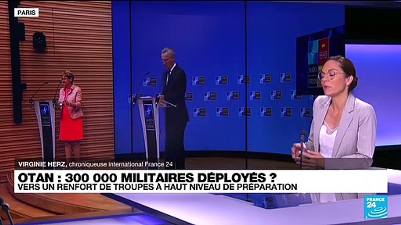 Otan : vers un renforcement des troupes de haut...