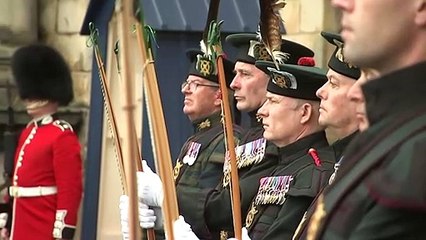 Queen attends Ceremony of the Keys in Edinburgh