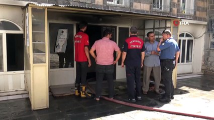 Camide büyük hasar oluşturan yangın bakın neden gerçekleşmiş